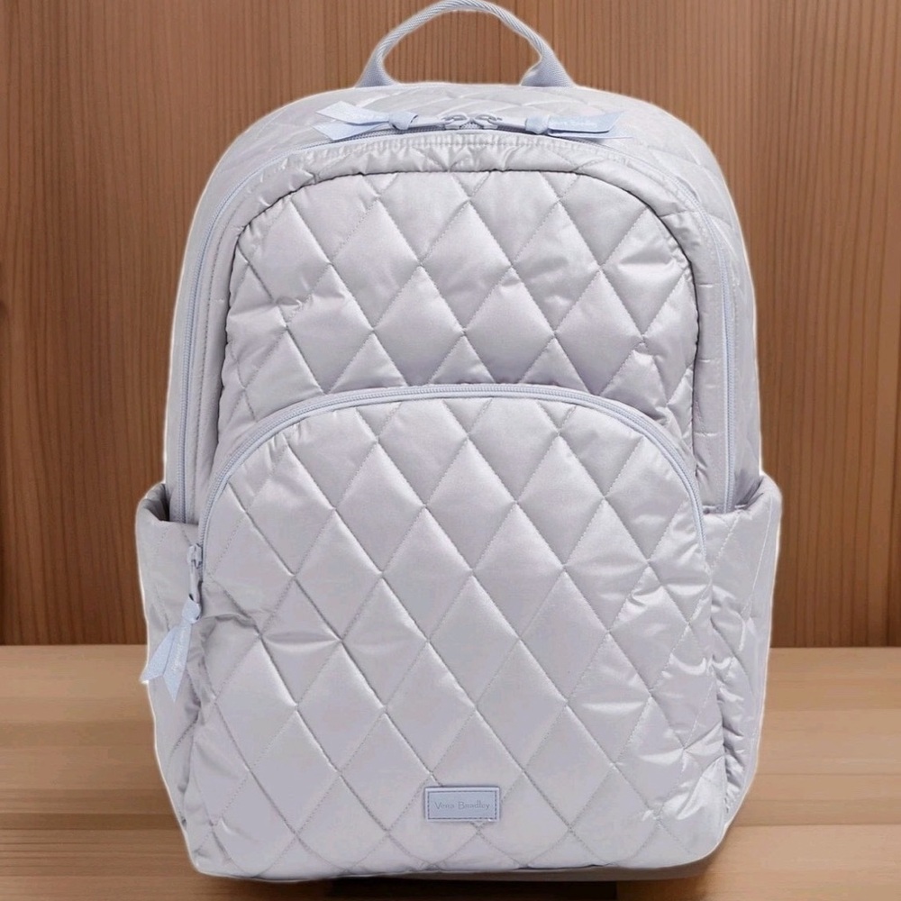 new Vera Bradley "Lavender Pearl"  Essential Large Backpack